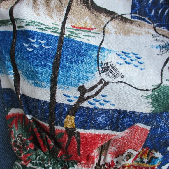 NWOT REYN SPOONER ~ GIRLS INFANT HAWAIIAN SHORTS ~ sz. 6-12 mo. ~ RUFFLE DETAIL - Picture 4 of 7